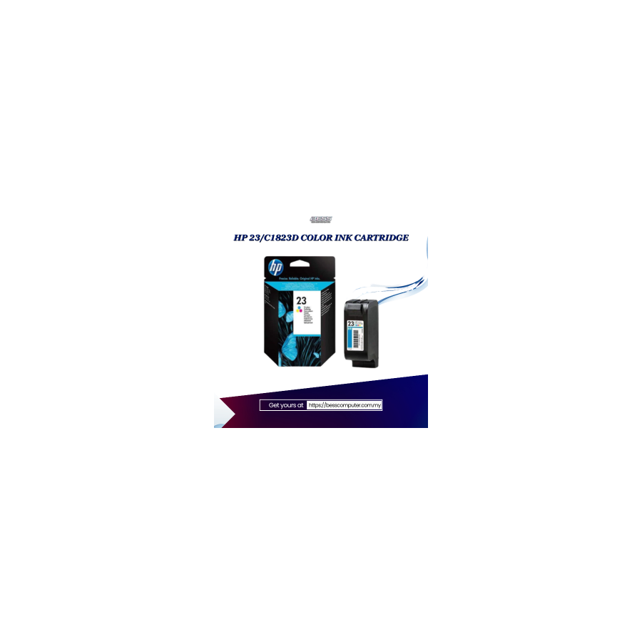 HP 23/C1823D COLOR INK CARTRIDGE