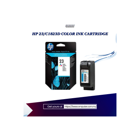 HP 23/C1823D COLOR INK CARTRIDGE