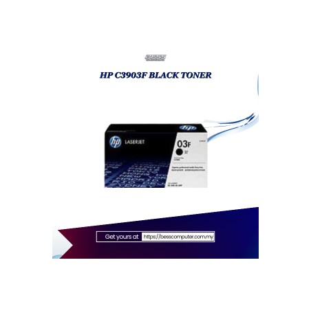 HP C3903F BLACK TONER