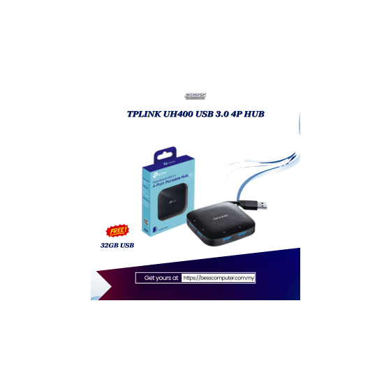 TPLINK UH400 USB 3.0 4P HUB