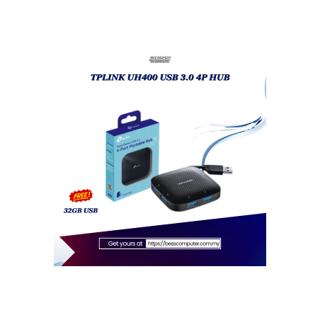 TPLINK UH400 USB 3.0 4P HUB