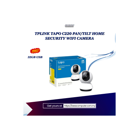 TPLINK TAPO C220 PAN/TILT HOME SECURITY WIFI CAMERA