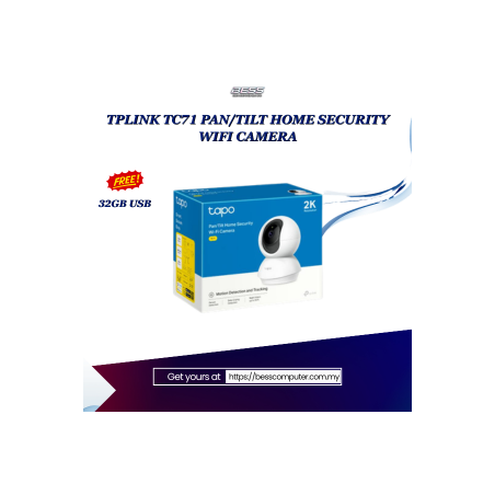 TPLINK TC71 PAN/TILT HOME SECURITY WIFI CAMERA
