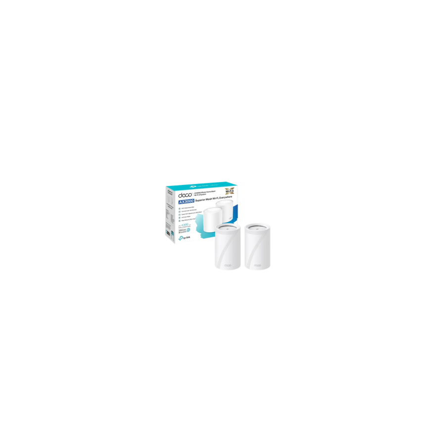 TP-LINK DECO X50 (2PACKS) AX3000 WHOLE HOME MESH WI-FI 6 SYSTEM