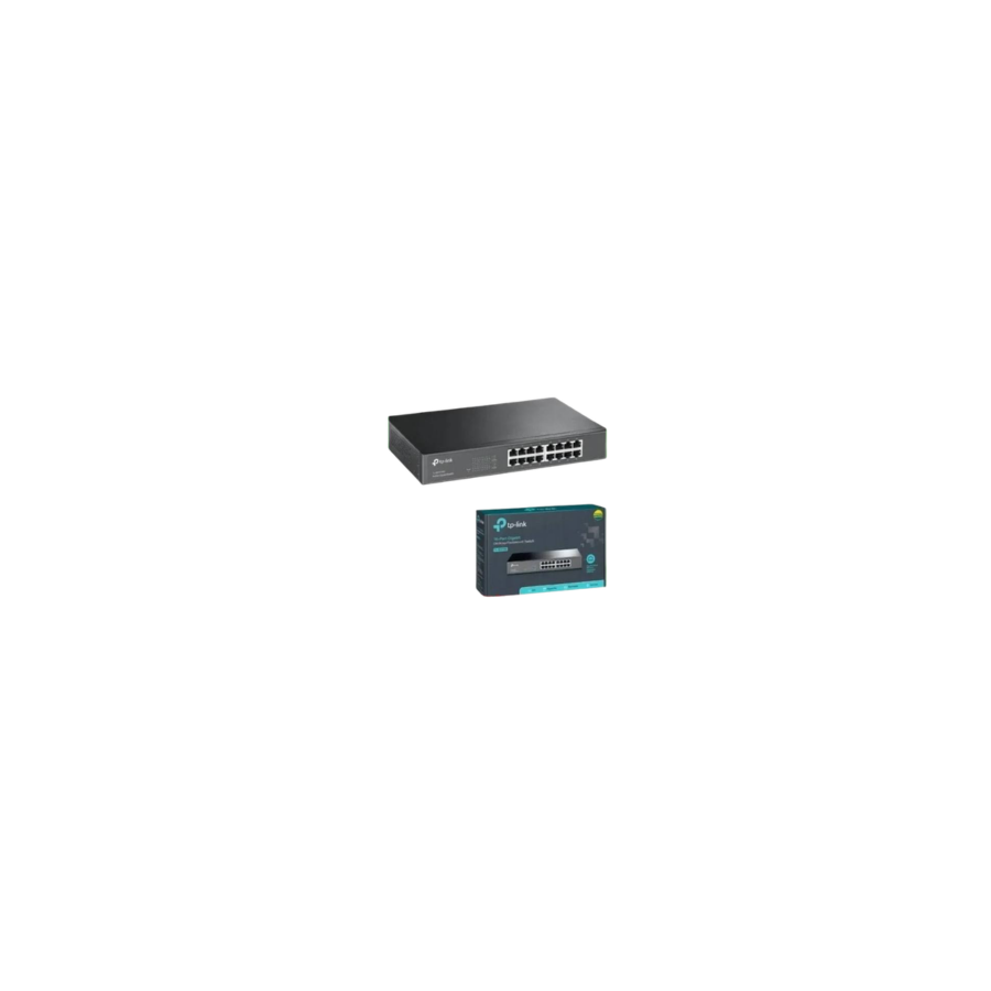 TP-LINK 16P GIGABIT RACKMOUNT SWITCH (TL-SG1016D)