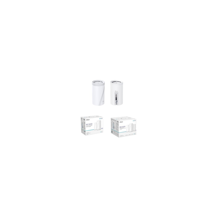 TP-LINK DECO BE85 (1, 2, 3-PACK) BE22000 WHOLE HOME MESH WIFI 7 SYSTEM (TRI-BAND)