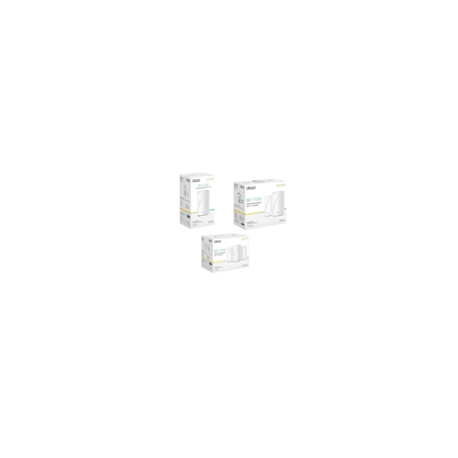 TP-LINK DECO BE65 (1-PACK/2-PACK/3-PACK) BE11000 WHOLE HOME MESH WIFI 7 SYSTEM