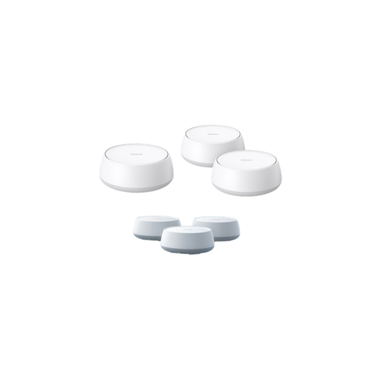 TP-LINK DECO BE25 (1-PACK/2-PACKS/3-PACKS) BE5000 WHOLE HOME MESH WIFI 7 SYSTEM
