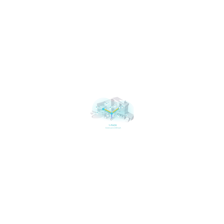 TP-LINK DECO X50 (1-PACK) AX3000 WHOLE HOME MESH WIFI 6 SYSTEM