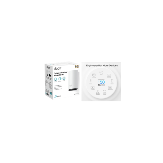 TP-LINK DECO X50-OUTDOOR (1-PACK) AX3000 OUTDOOR/INDOOR MESH WIFI 6 UNIT