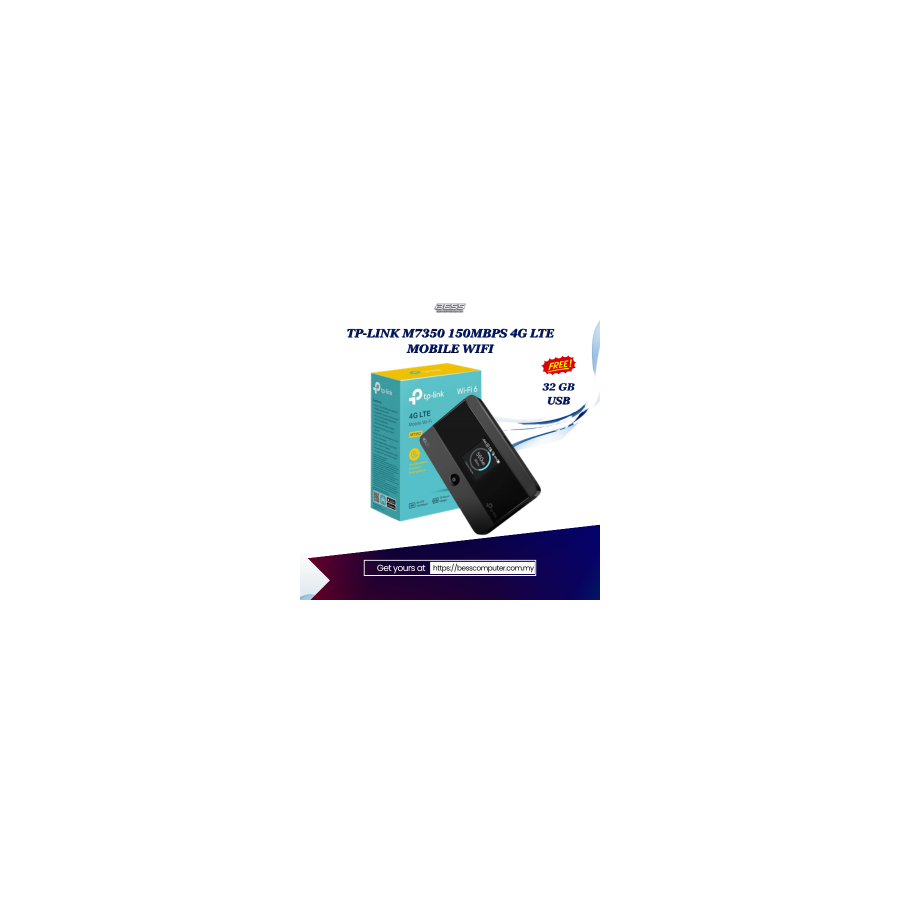 TP-LINK M7350 150MBPS 4G LTE MOBILE WIFI