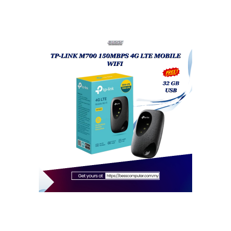 TP-LINK M700 150MBPS 4G LTE MOBILE WIFI
