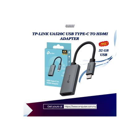 TP-LINK UA520C USB TYPE-C TO HDMI ADAPTER