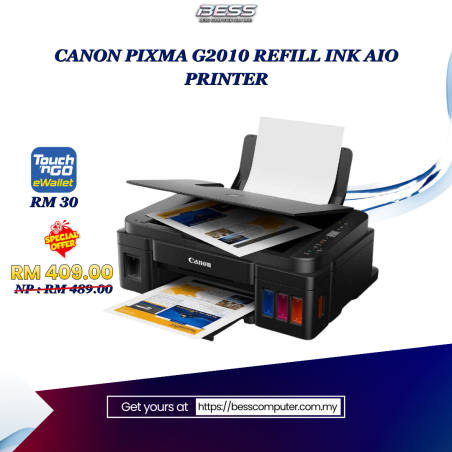CANON PIXMA G2010 REFILL INK AIO PRINTER