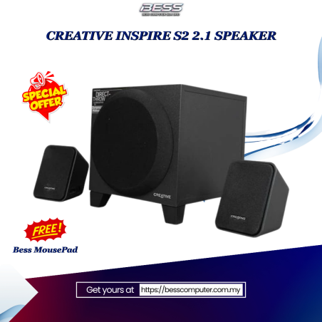 CREATIVE INSPIRE S2 2.1 SPEAKER