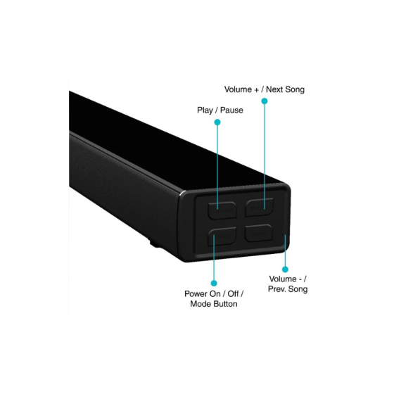 VINNIFIER HYPERBAR 3000 SOUNDBAR W/SUBWOOFER