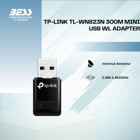 TP-LINK TL-WN823N 300M MINI USB WL ADAPTER